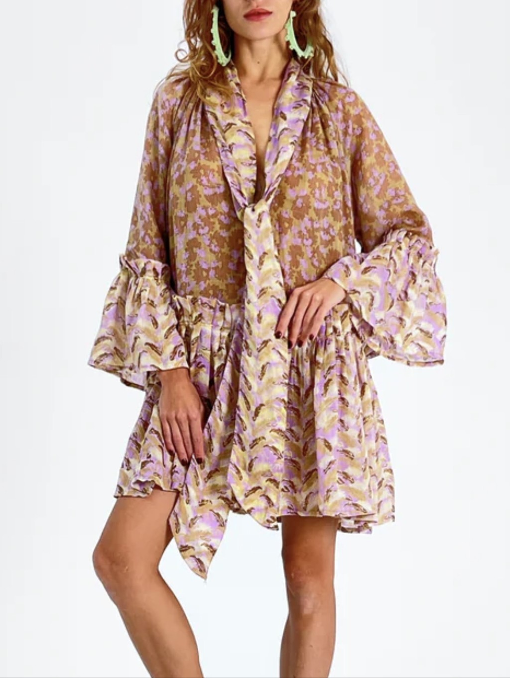 Yvonne S Angelica Mini Dress